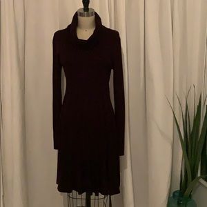 NWT deep burgundy knit Dress